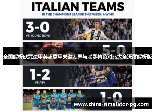 全面解析欧冠法甲英超意甲关键差异与联赛特色对比大全深度解析版 全面解析欧冠法甲英超意甲关键差异与联赛特色对比大全深度解析版